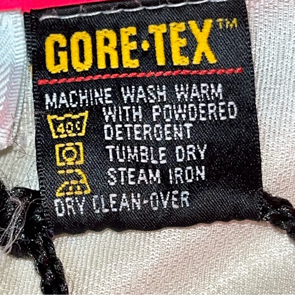 ASICS GoreTex 90s JACKET GRAY blue PINK ZIP UP nylon Windbreaker Golf Rain MEN L - Picture 2 of 16